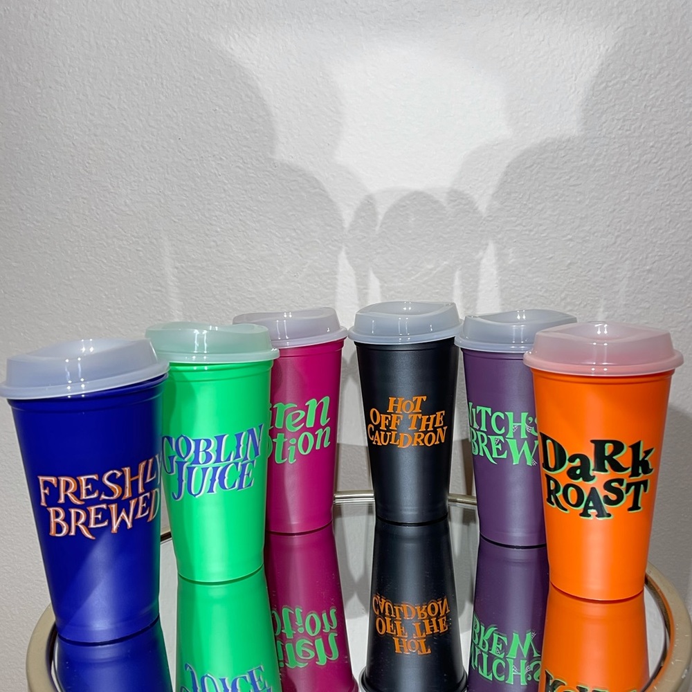 Starbucks Halloween Glow in the Dark Reusable cups